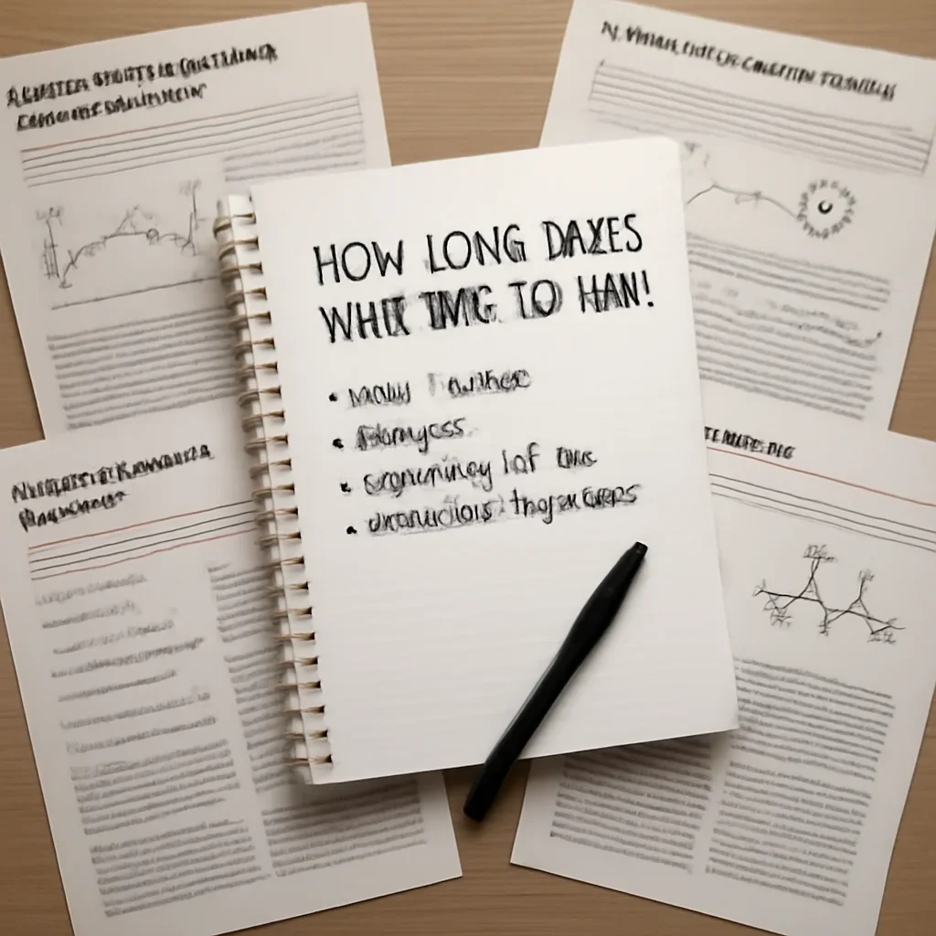 Research notes and reading materials related to How Long Does NMN Take to Work
