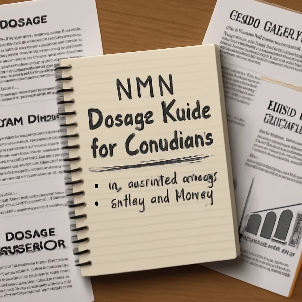 Research notes and reading materials related to NMN Dosage Guide for Canadians