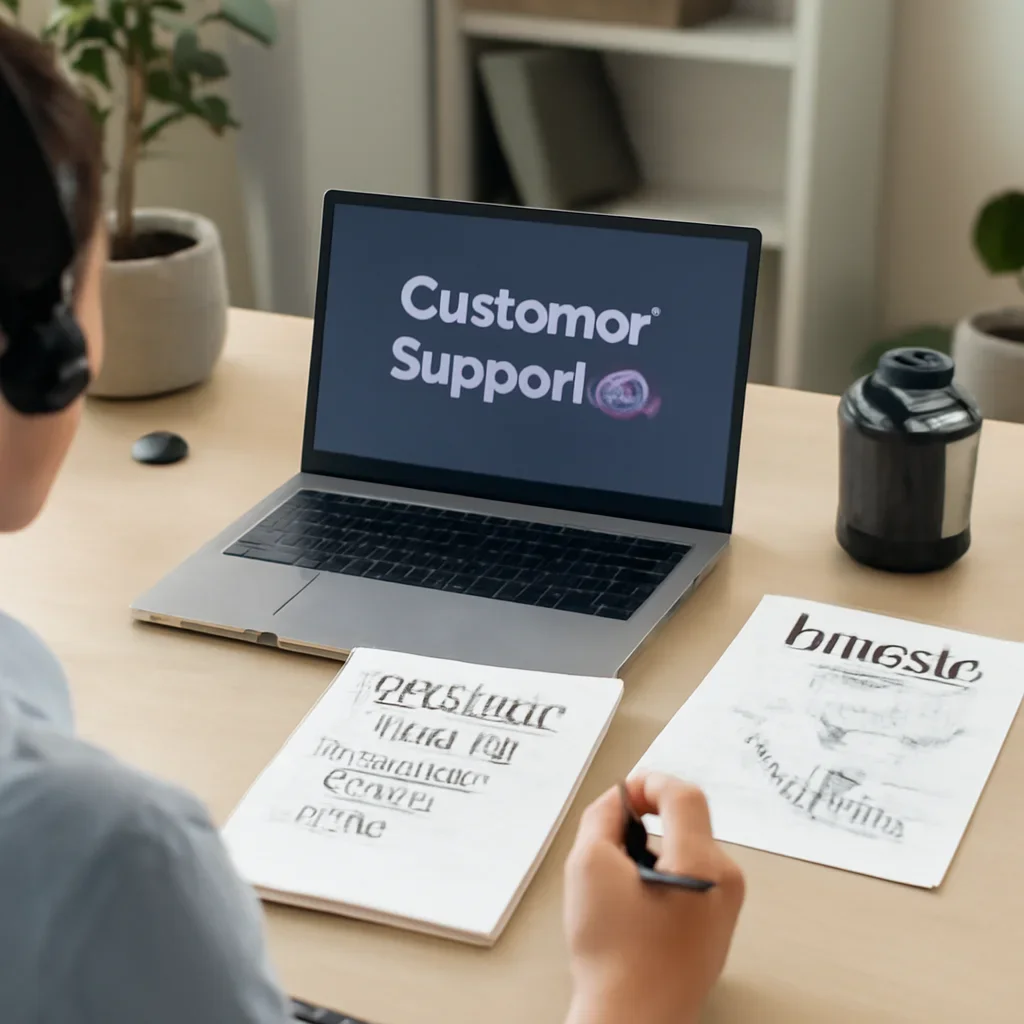 Customer support and city-specific website planning notes for Barrie, ON