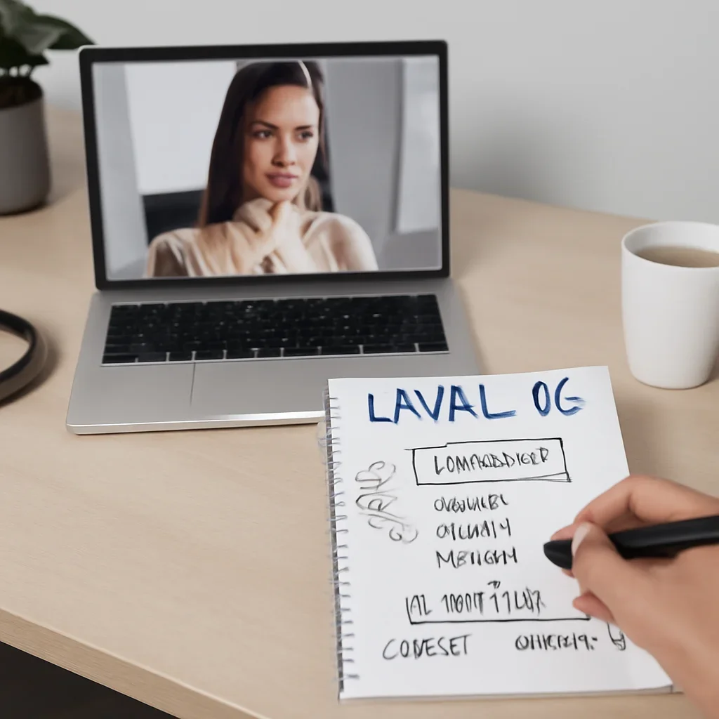 Customer support and city-specific website planning notes for Laval, QC