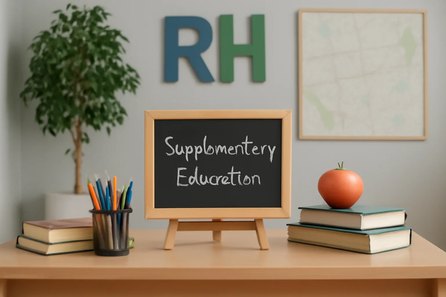Local information desk setup representing supplement education in Richmond Hill, ON