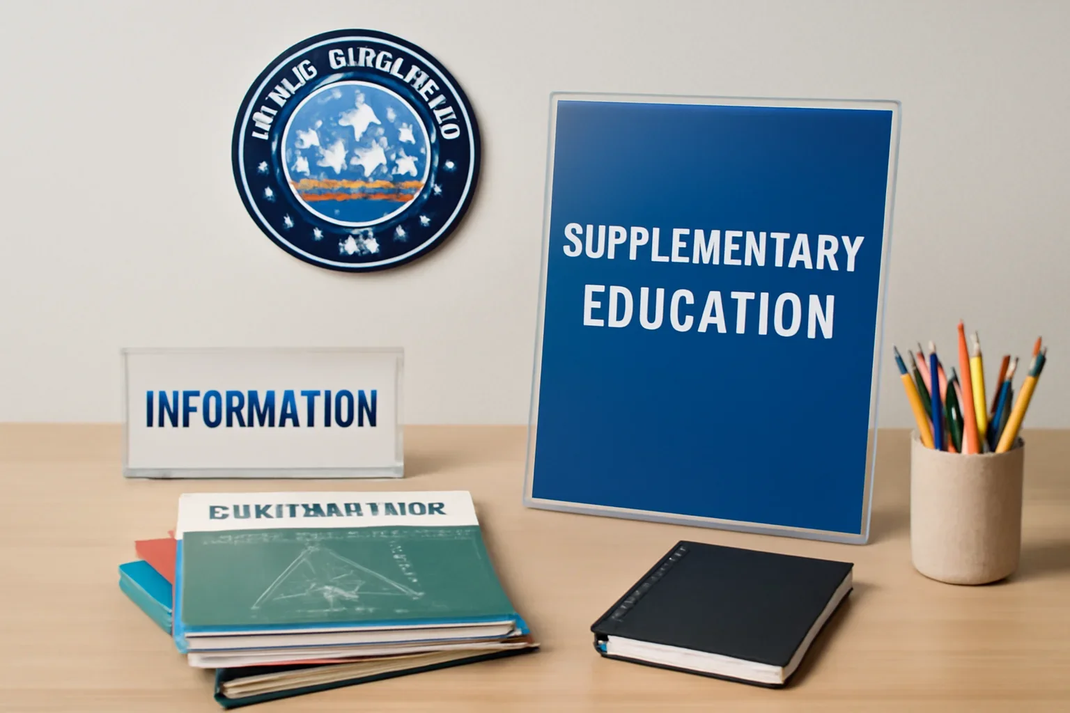 Local information desk setup representing supplement education in Sydney, NS