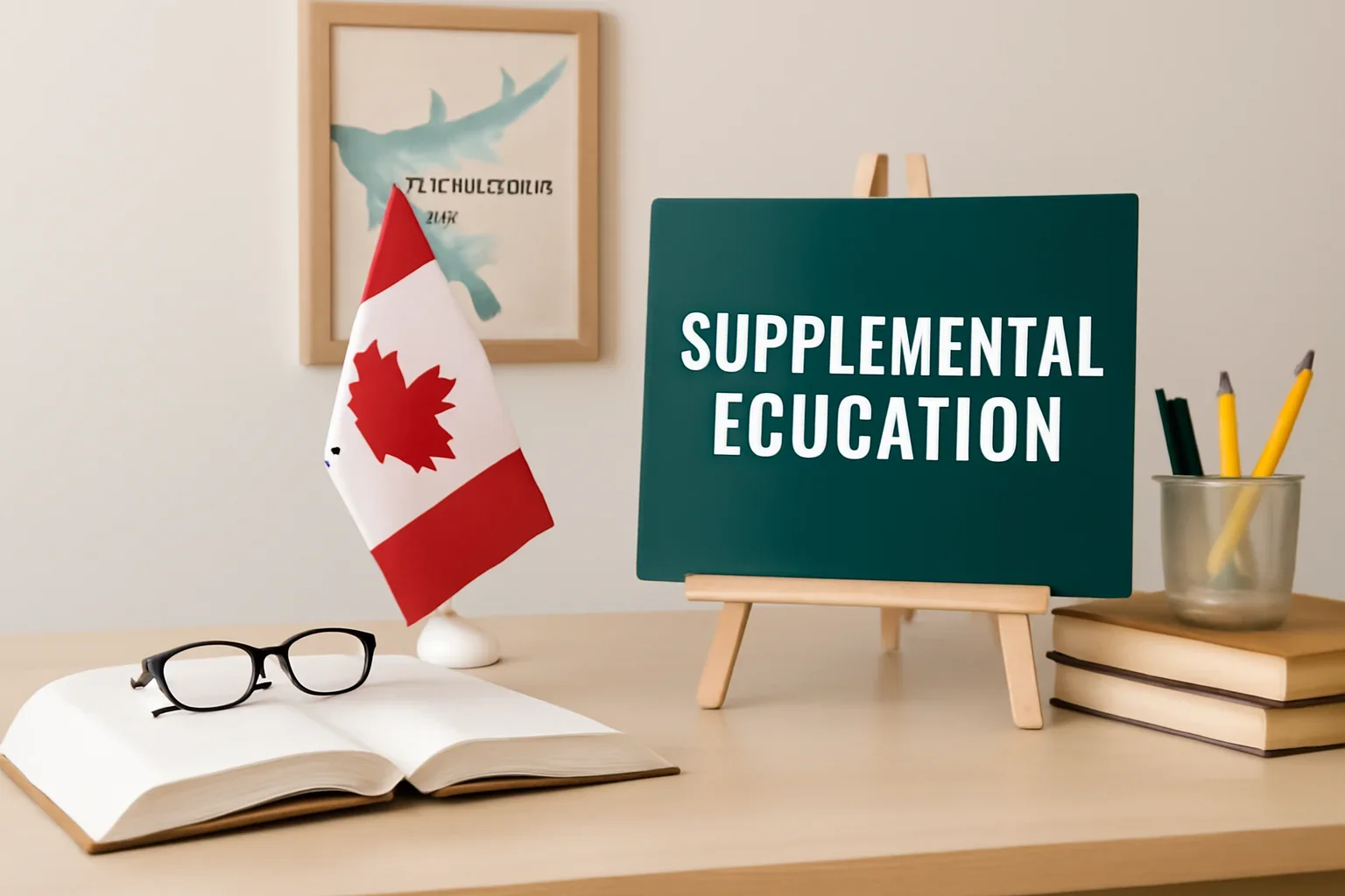 Local information desk setup representing supplement education in Trois-Rivieres, QC