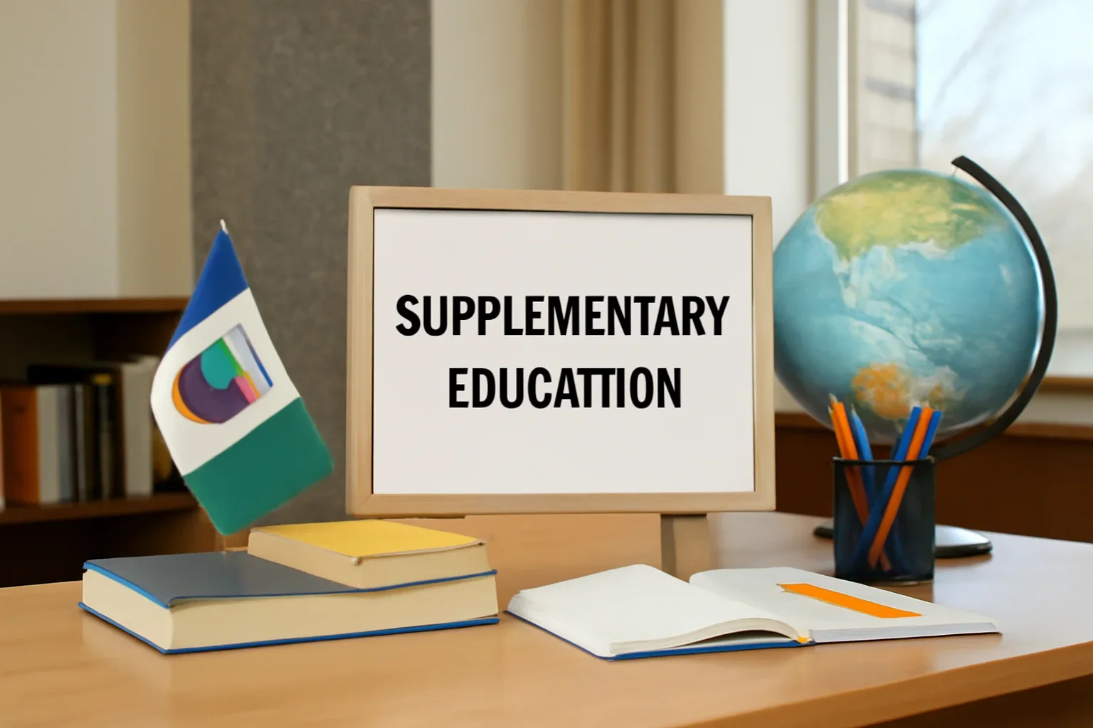 Local information desk setup representing supplement education in Yellowknife, NT