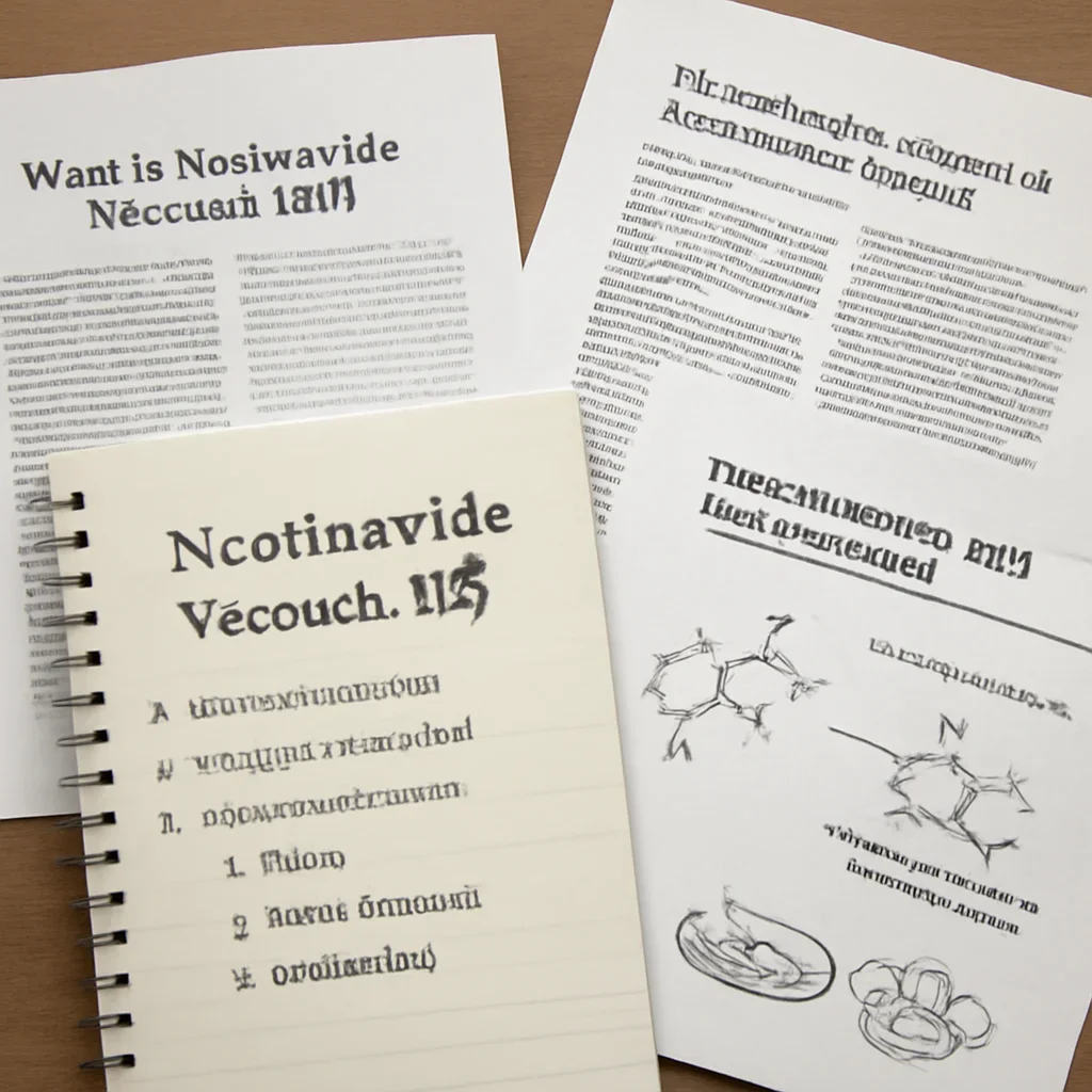 Research notes and reading materials related to What Is Nicotinamide Riboside (NR)