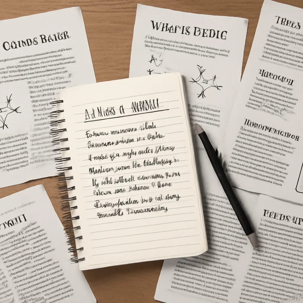 Research notes and reading materials related to What Is NMN